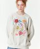 MISTER CHILD Smile Garden Oatmeal Sweatshirt