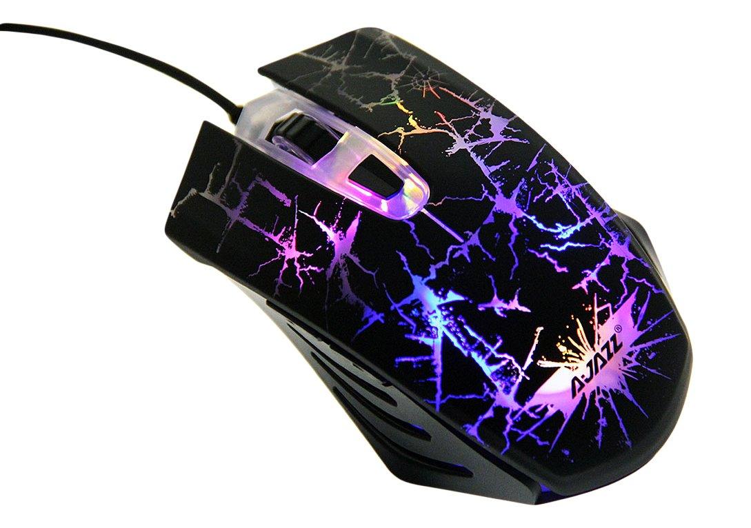 

Gaming Optical Micro Huano Dark Knight A-JAZZ Mouse, Sensor, Switch, WhiteTop,