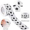 500 Pcs/Roll Footballs Soccers Basketball Sport Stickers 2.5Cm/1.0'' 16 Designs Decals Diy Adorn Gifts For Various Packaging