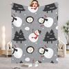 Christmas Flannel Blanket Soft Baby Blankets For Home Camping Nap Leisure Blankets Birthday Christmas Gifts All Seasons Home