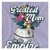 STAR WARS Womens/Ladies Greatest Mom In The Empire Mothers Day T-Shirt