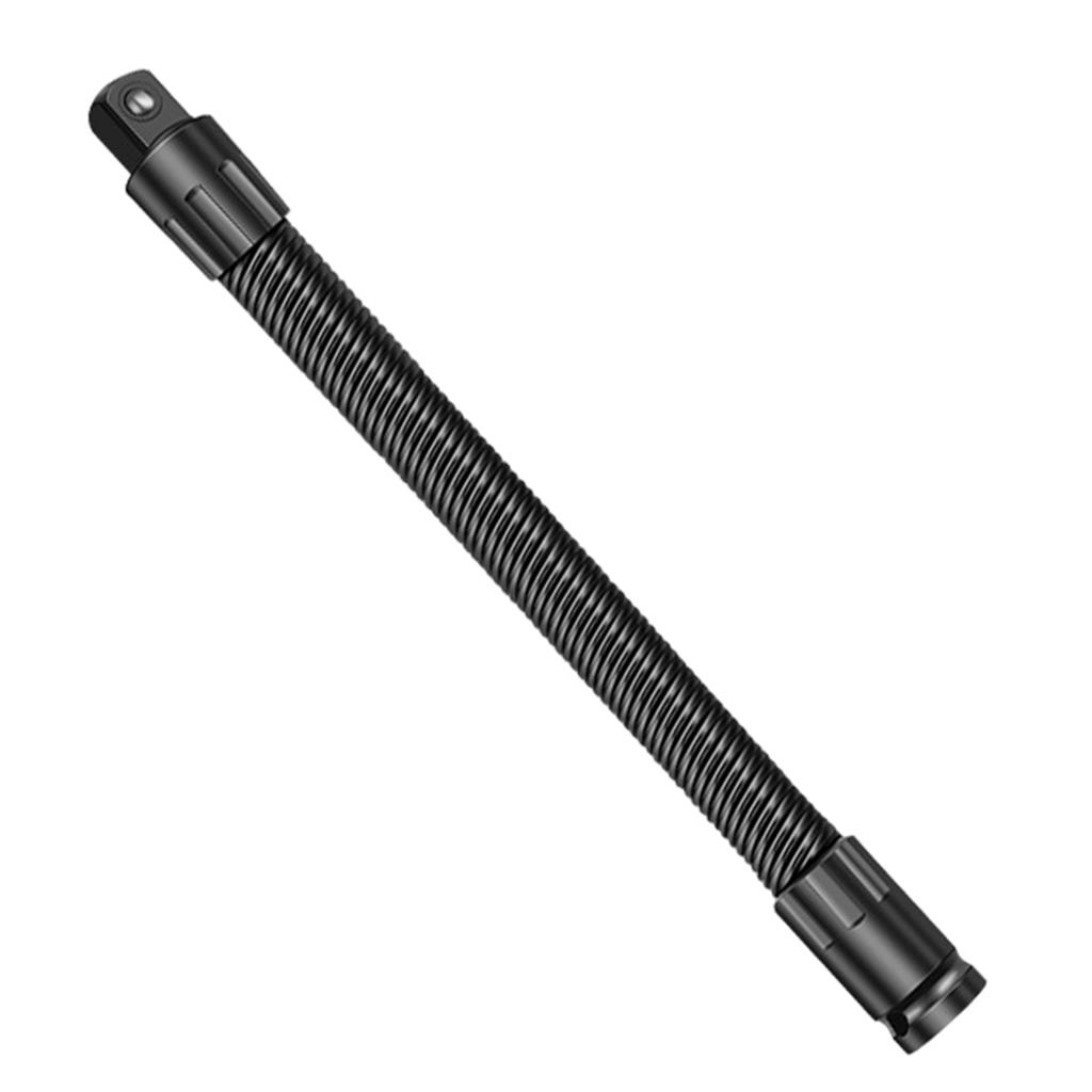 1/2 In Flexible Shaft Extension Extender 360 Dgree Flex Long Reach Ratchet Spanners Torque Socket High Torque Hand Drive Tools