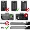 Fernbedienung Gehäuse CE0523 VA2 3 Tasten Scheinwerfer Schlüssel PLIP für Peugeot 206 207 306 307 308 407 607 806 Citroen C2 C3 C4 C5 C6