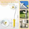 Curved Frame Paint Roller Brush Ergonomic Handle Wall Painting Tool  Furniture Painting