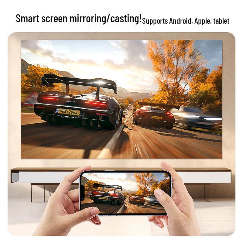 Ultra HD Mobile Projector for Home & Dorm Theater