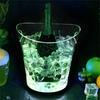 5L LED Ice Buckets with Colorful Light Portable 5L LED Ice Buckets Ice Container Bin for Outdoor BBQs and Festivities