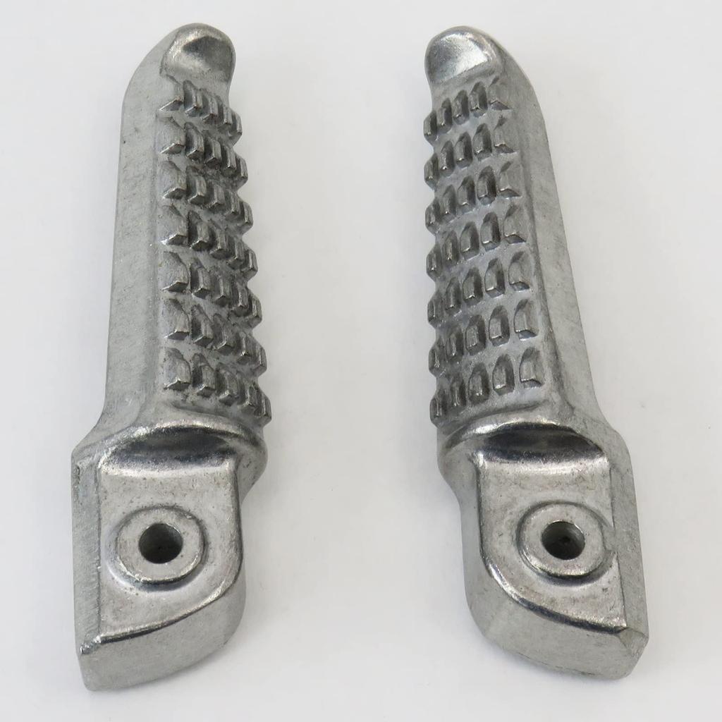 Kryt motoru Tandemový stupačka Zadní stupačka Kawasaki Levý a pravý set Univerzální pro motocykl ZRX Zephyr Z900 ZX-10R atd.. (stříbrný)