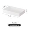 Transparent Divided Drawer Storage Box