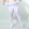 Plus Size Tights Pantyhose for Women High Waist Stockings Oil Shiny Pantyhose 1X 2X 3X 4X 5X Polyester Woven Thin Hosiery