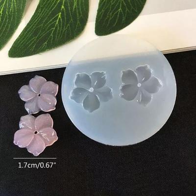 Miroir en cristal époxy, moule Uv, pendentif fait à la main, épingle à cheveux, décoration, 1 pièce