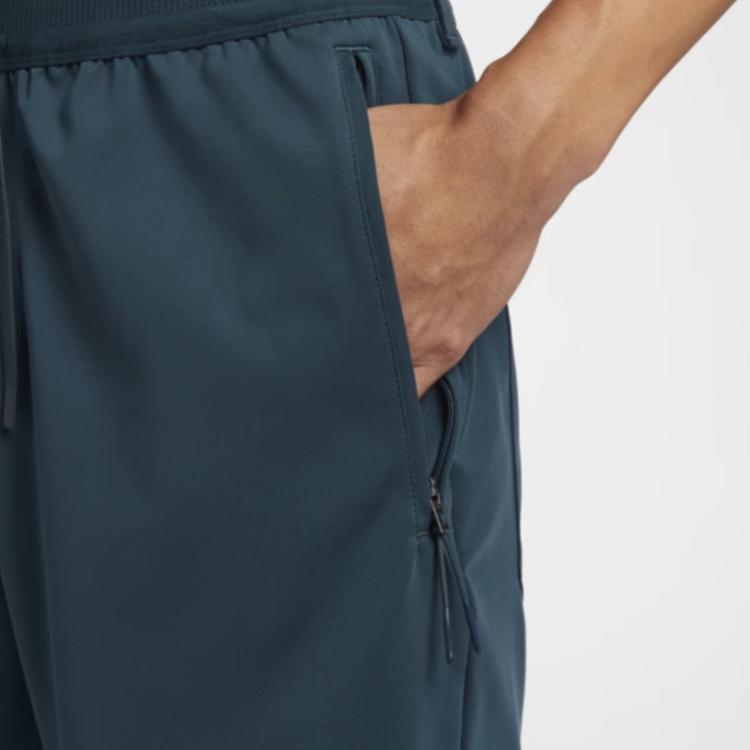 Nike Lace Solid Straight Casual Shorts Men Shorts Dark-Blue FV8699478