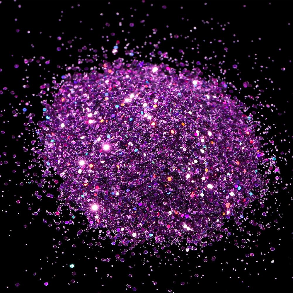 Laser Glitter Colorful Nail Art Sequins: DIY Fine Powder Epoxy Decoration
