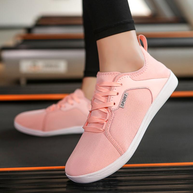 Breathable Wide Toe Walking Shoes Light Flats Cross-training Sneakers Men Non-slip Gym Fitness Casual Sports Shoes