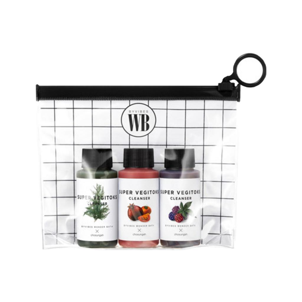 

WONDER BATH Super Vegitoks Cleanser Miniature 3 Kit (3 варианта)