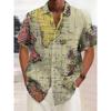 2026 men's short sleeve shirt casual
