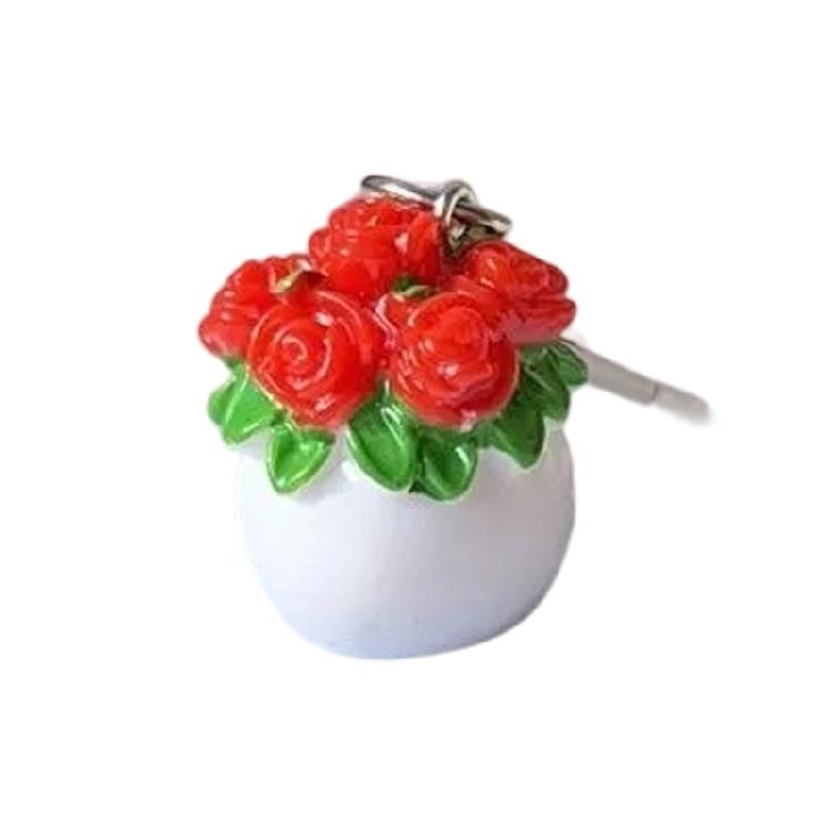 Artistic Resin Keychain With Realistic Miniature Plant Design Multifunctional Decoration For Backpacks Keys Or Gift Boxes