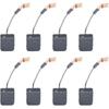 8PACK Carbon Brushes Angle, Grinder Brush Compatible with DeWalt DWE402 DWE4214 DWE4222 DWE4224 DWE43066 DWE43113 and More, Replace N257540