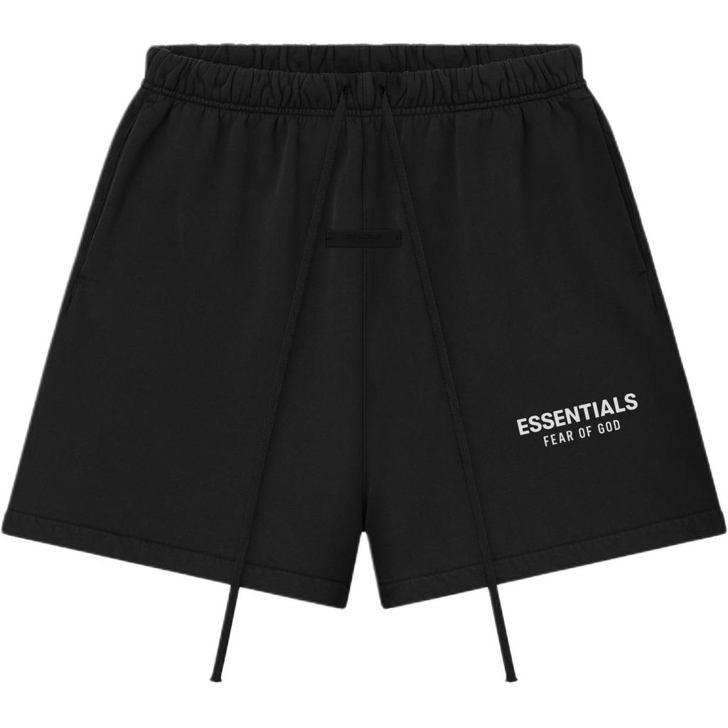 Fear of God Essentials Classic Short Vintage Black Comfortable Simple Trendy Casual Shorts Men Shorts 160AS262011F