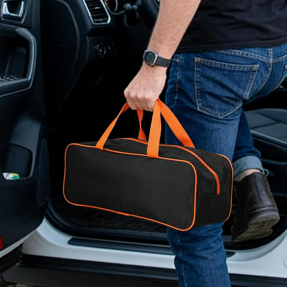 Portable Car Repair Tool Storage Bag Waterproof Oxford Cloth Case For Auto Vacuum Cleaner Air Pump Organizer Pouch Bags