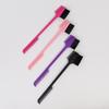 1 Plastic Anti-static Three Sided Control Hair Brush Control Hair Dye Brush Hair Styling and Dyeing Tool