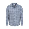 Mountain Warehouse Mens Driftwood Checked Organic Shirt