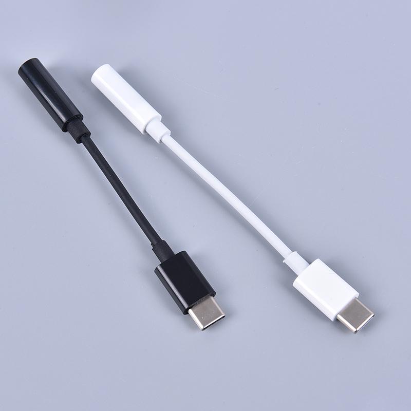 Usb-C Type C Adapter Port To 3.5Mm Aux Audio Jack Earphone Headphone Cable