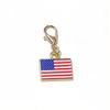10 Stück Emaille Nationalflaggen von Ländern Anhänger mit Karabinerverschluss DIY Schmuckherstellung Zubehör für Schlüsselanhänger Armband