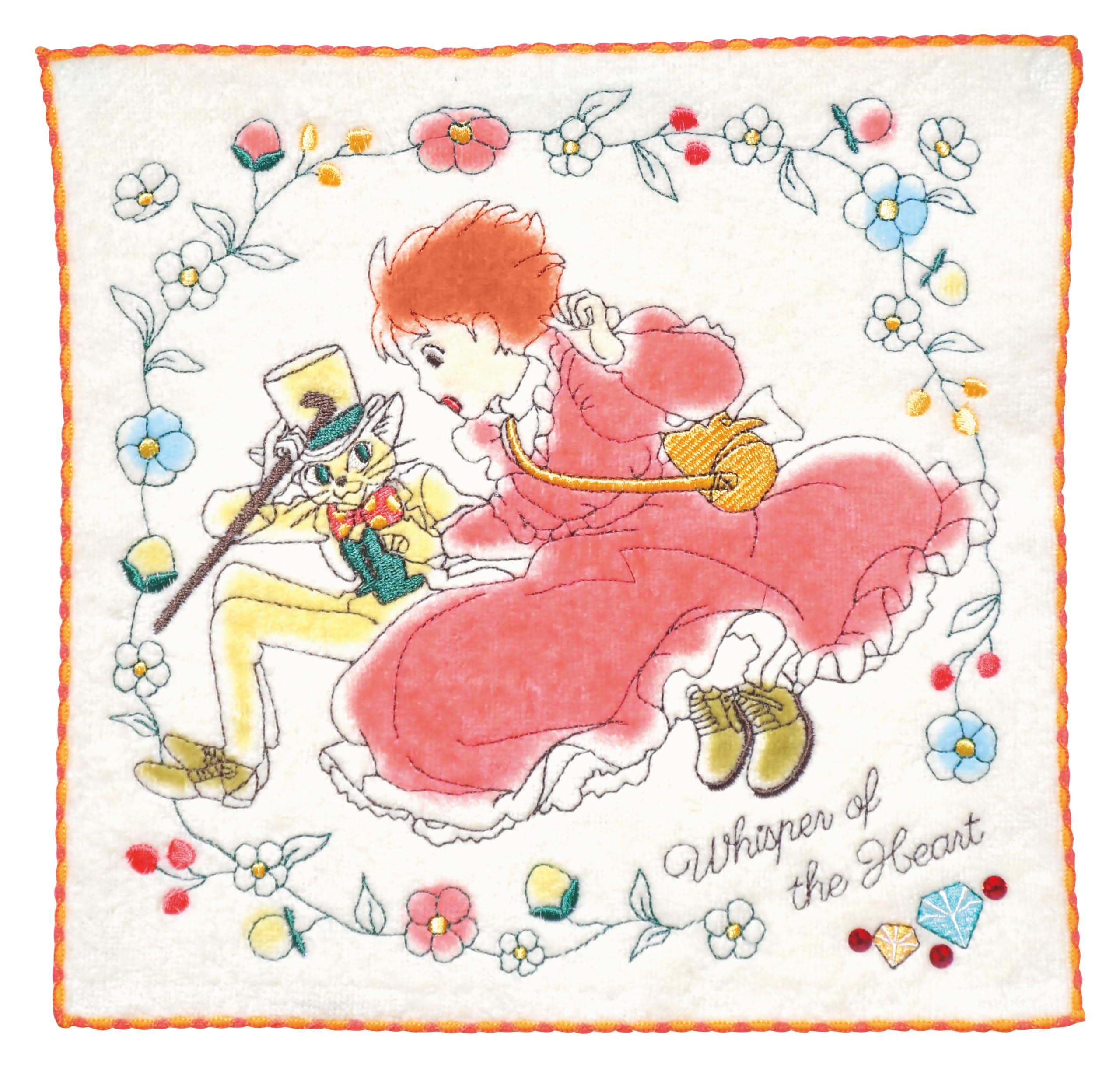 

Marushin Mini Towel Ghibli Whisper of the A Journey to Find a Mineral Vein 1005043300 - Heart -