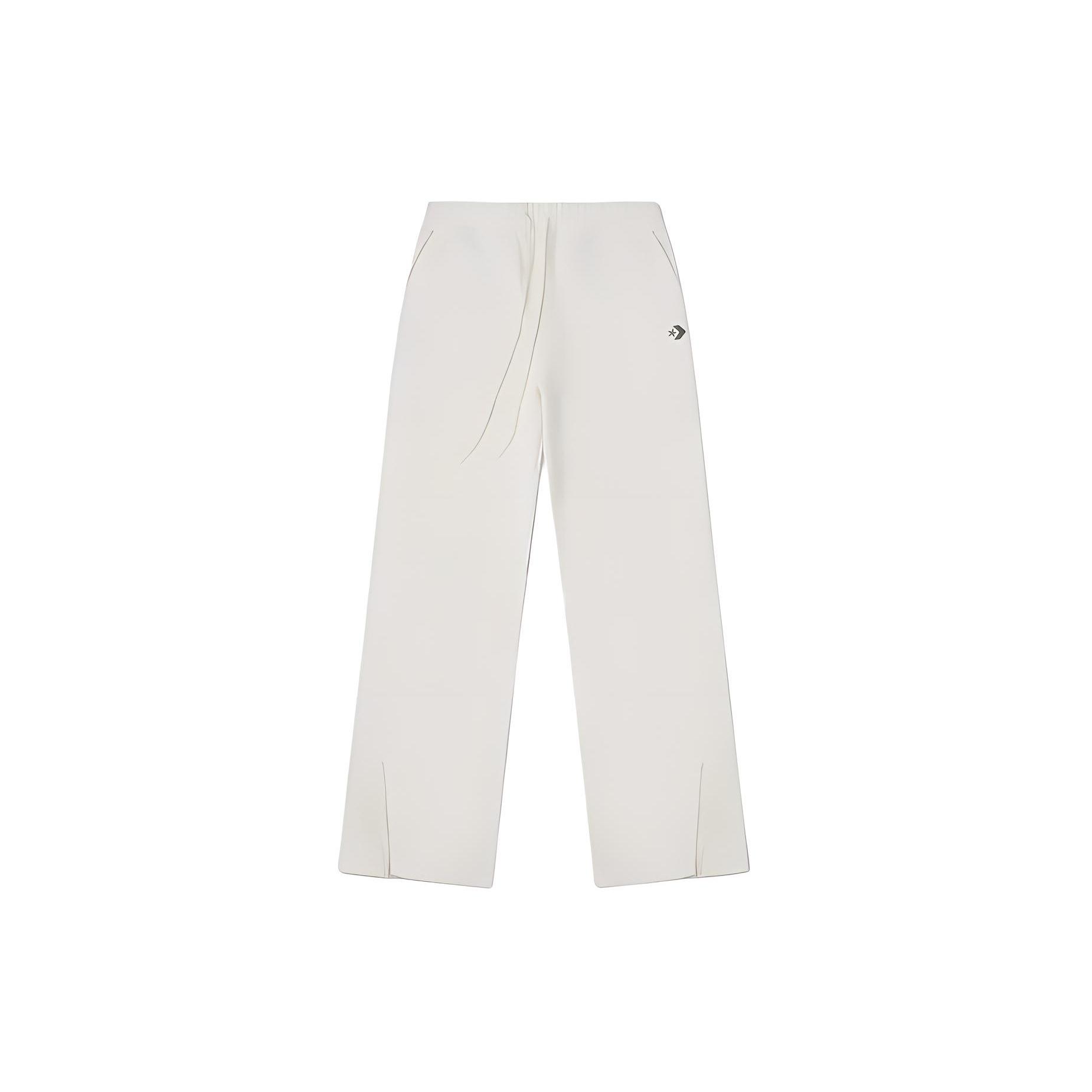 (WMNS) Converse Open Hem Knit Pant Asia Sizing Egret Women s 10026063-A02 XL