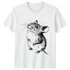 Mouse Rodent Animal Sketch Mens T Shirt Womens Tee Graphic Unisex Top