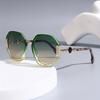 Vintage Polygon Round Frame Sunglasses, Fashionable for Women And Men