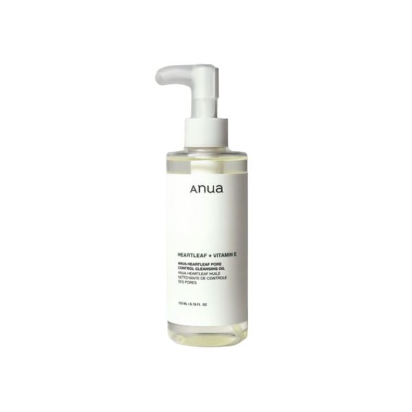 Anua Heartleaf Pore Control Cleansing Oil Deep Pore Makeup Remover Facial Cleanser 200ml