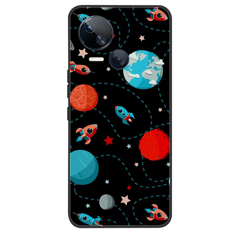 For Tecno Spark 10 5G Case Shockproof Soft TPU Silicone Phone Cover For Tecno Spark 10 5G Funda Spark10 5G KI8 Capa Cartoon