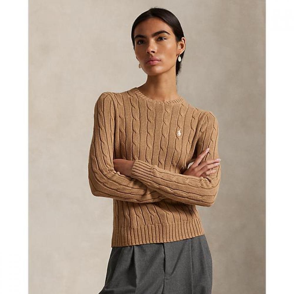 Polo Ralph Lauren Women S Cable Knit Cotton Crewneck Sweater wmpoSwenc021318260 L 22900₽