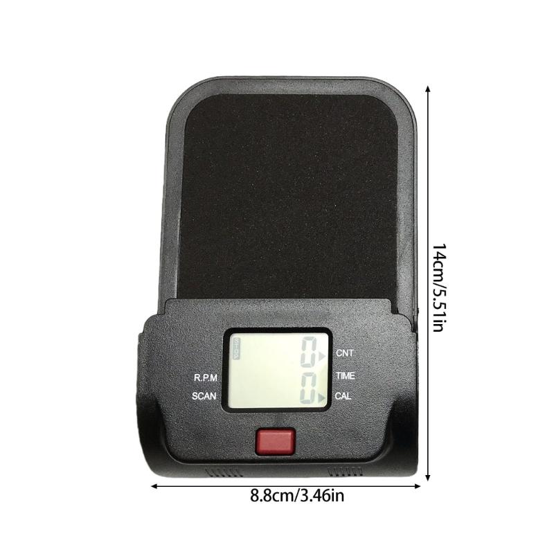 Rowing Machine Counter Home Rowing Machine Monitor Adjustable Odometer Gym Replacement Monitor for Fitness Bike Device