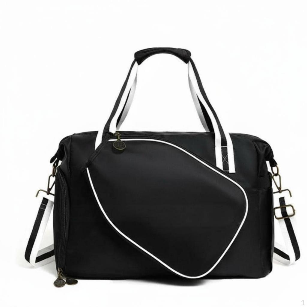 Large Pickleball Duffle Separate Shoe Compartment Racket Paddle Bag Stylish Design Crossbody