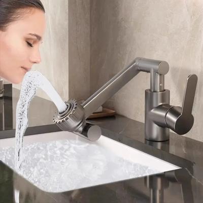 Mechanické baterie na teplou a studenou vodu do umyvadla, koupelnové umyvadlo, senzorové, univerzální nastavení ramene, kuchyňské baterie odolné proti stříkající vodě