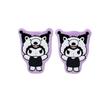 Kuromi Cartoon Thickened Absorbent Coral Fleece Hanging Hand Towel