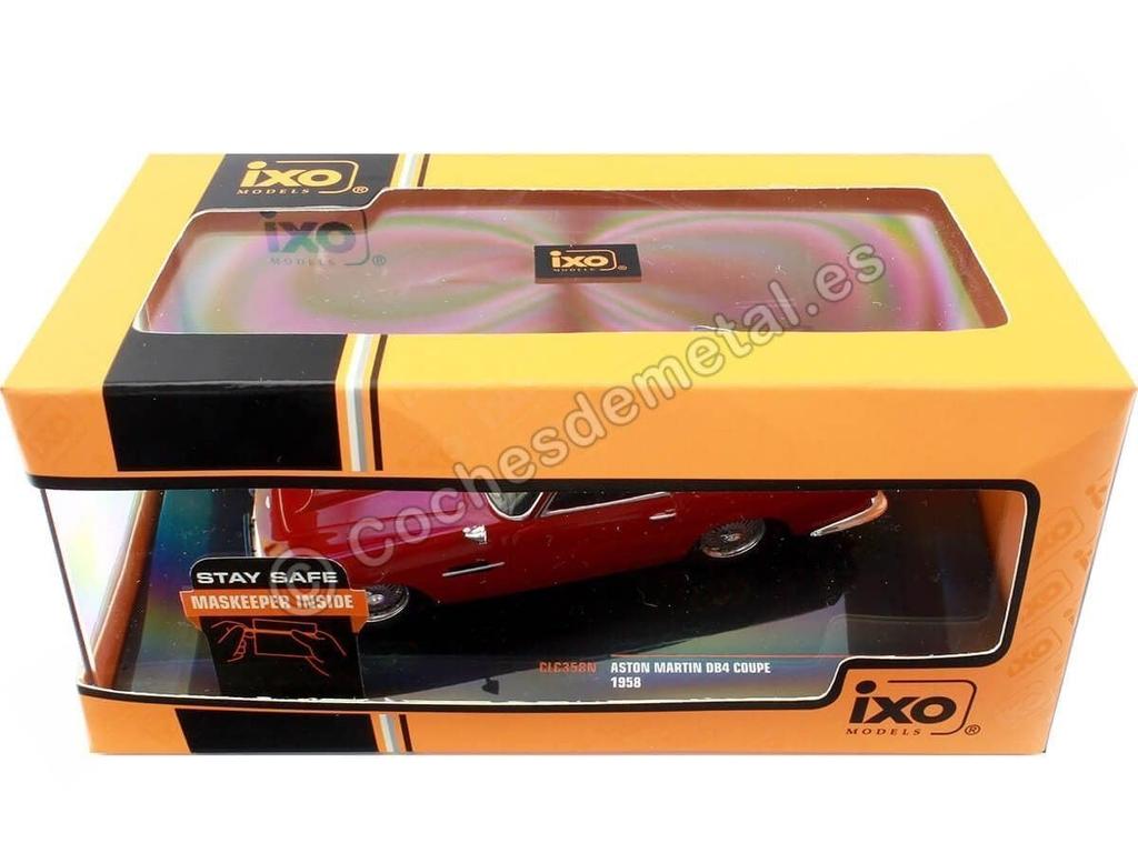 Ixo Aston Martin DB4 Coupe 1958 Red 1/43