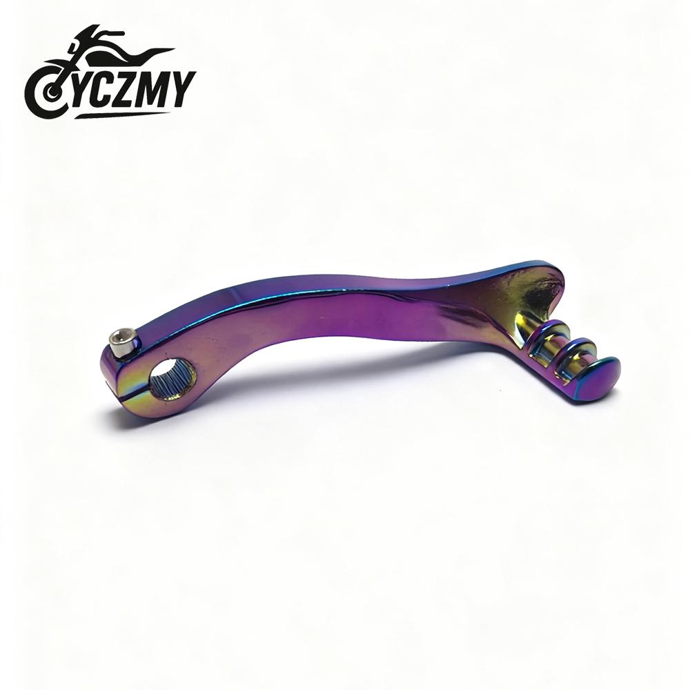 Motorcycle Modified Foot Start Lever For DIO AF18 AF28 ZX50 AF34 AF35 JOG50 JOG90 Scooter GY6 RSZ Fire Stick фиолетовый