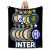 Inter Milan Logos Blanket for all seasons blanket lunch break throw gift