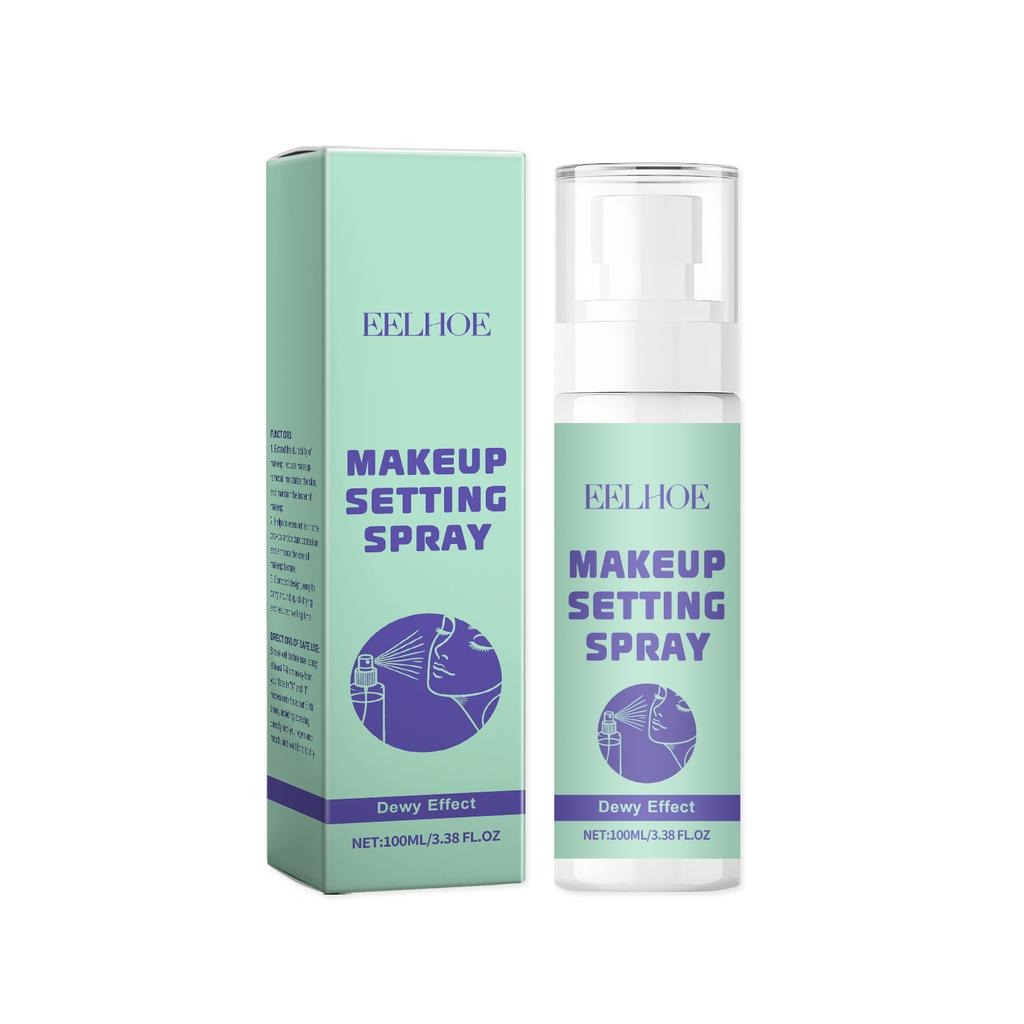 EELHOE Moisturizing Setting Spray Long-lasting Makeup Moisturizing Oil Control Natural Lightweight Hydrating Portable Setting Spray