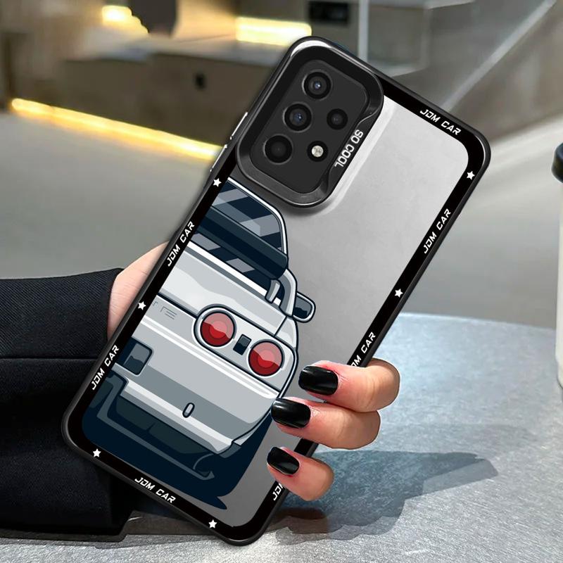 JDM Dream Car Sport Phone Case for Galaxy A12 A13 A14 A23 A32 4G 5G A22 5G A24 4G A33 5G A34 5G A35 5G Matte