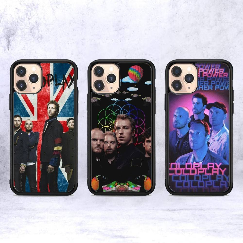 Pop Rock Band C-Coldplay Phone Case For Iphone 16 15 14 13 12 11 Pro Max Plus Shockproof TPU+PC Hard Case