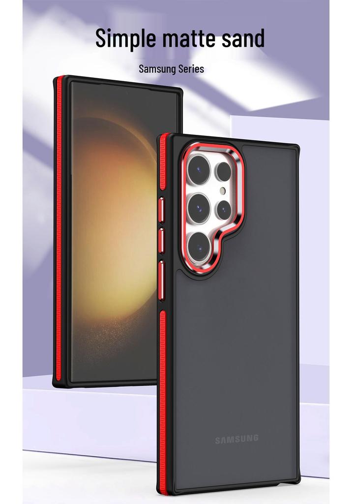 Coque de téléphone Samsung Série Ultra Magnétique et Protectrice Bicolore - Compatible avec les Modèles S24, S25, S26