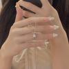 Korean Five-Pointed Star Rhinestone Pendant Necklace – Chic Summer Women's Accessory