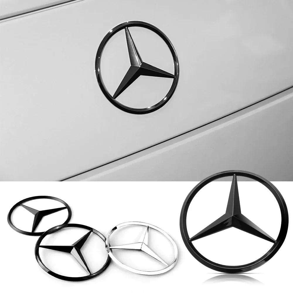 abs Original Car Rear Trunk Badge Sticker Mercedes Benz Amg C-class C300 W204 2008-2014 A2047580058 Mercedes Emblem Snap Cover FU3