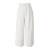 Nine inch wide leg pants for women commuting, loose and slimming, casual suit pants with a sense of drape