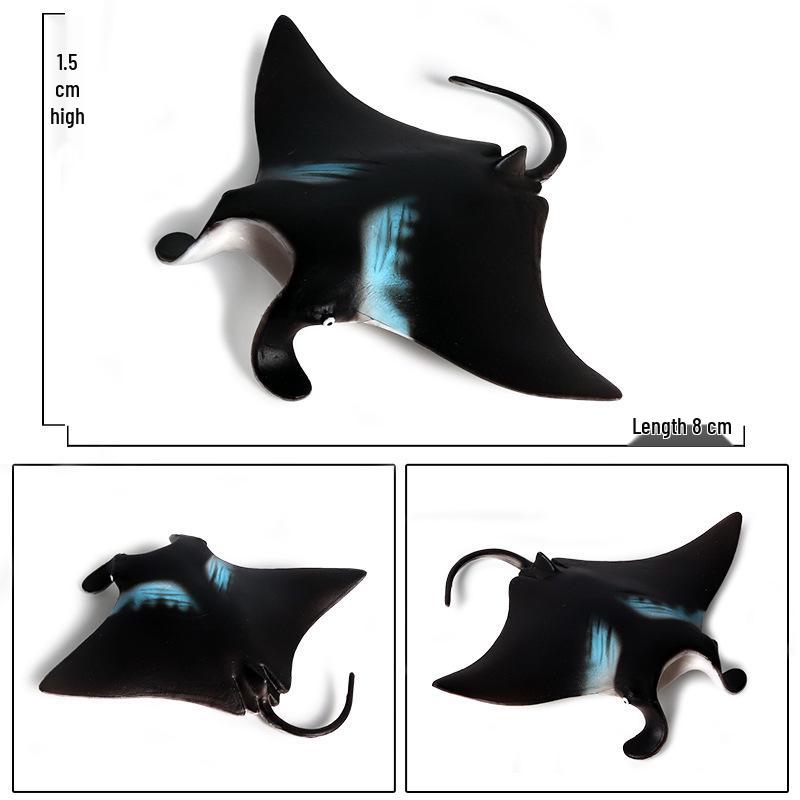 Realistic Underwater Animal Toy: Spider Devil Ray for Children's Science Education