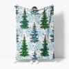 TU Cozy Christmas Throw Blanket Soft Flannel Winter Warm Decorative Reversible Holiday Home Decor Gift Festive Design Luxury Tex